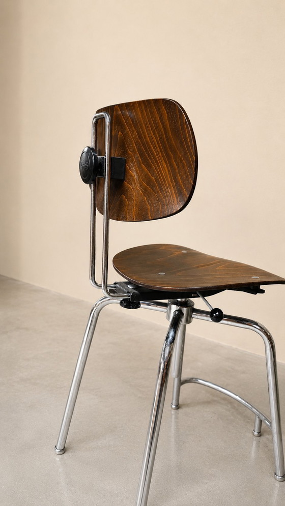 Image 1 of Set of 3 W+tS Orchestra Chairs - Egon Eiermann - Vintage design 1984