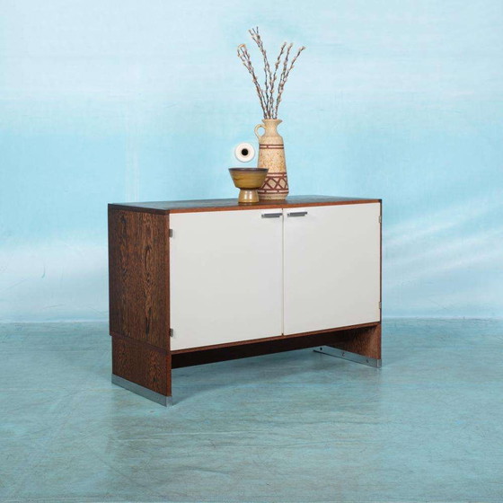 Image 1 of Japandi Wenge sideboard Pastoe Braakman vintage cupboard
