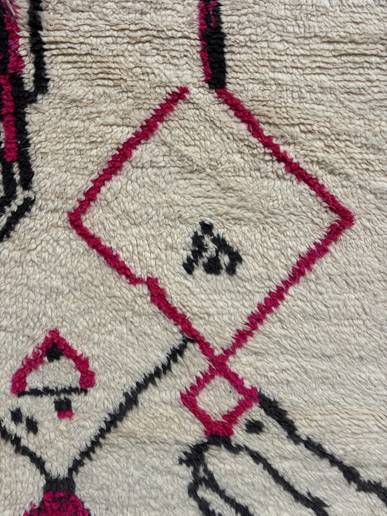 Image 1 of Modern Colorful Moroccan Rug 200x300 cm , Authentic Moroccan rug, Berber carpet