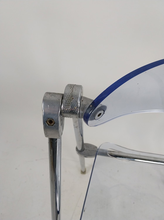 Image 1 of 1 x Lucite folding chair telescope by Giancarlo Piretti 1970s