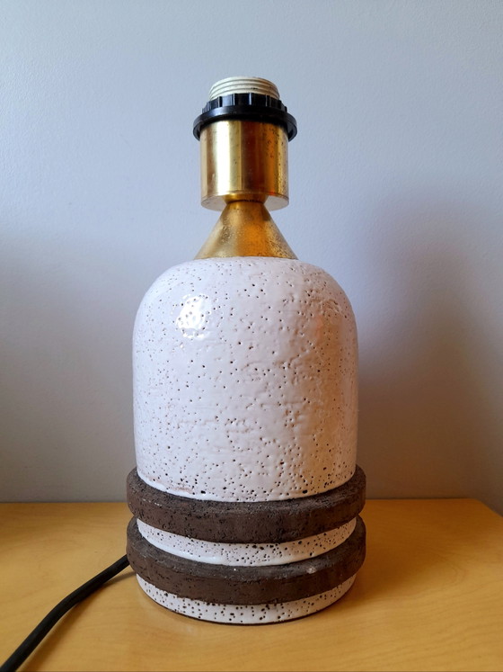 Image 1 of Enamelled ceramic lamp, 1970