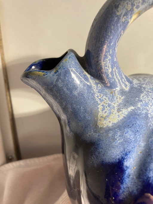 Alphonse Mouton Vintage 70er Jahre Zwei-Auslauf-Krug