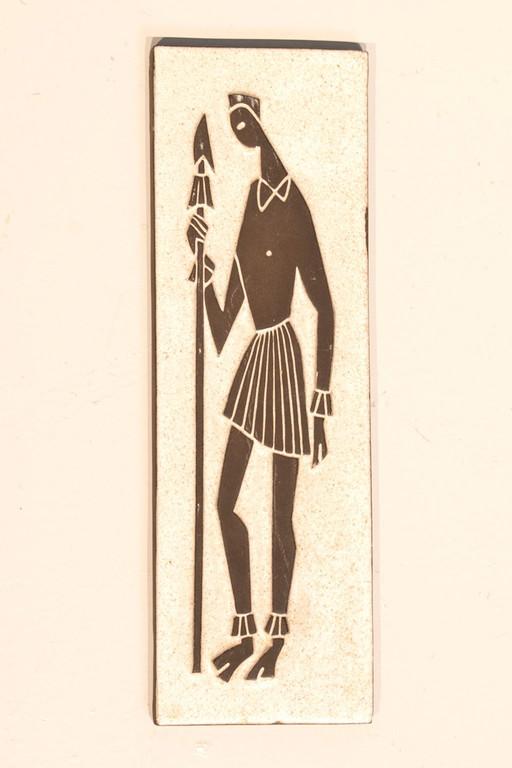 Wall tile 'Warrior'