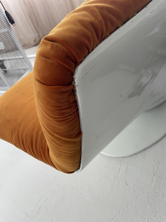 Image 1 of Space Age Sofa aus Kunststoff neu gepolstert