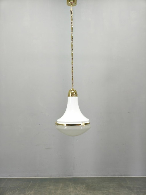Peter Behrens Art Deco hanglamp voor Siemens, Duitsland, jaren 1930