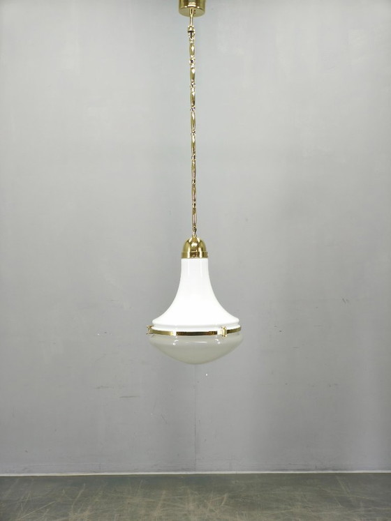 Image 1 of Peter Behrens Art Deco hanglamp voor Siemens, Duitsland, jaren 1930