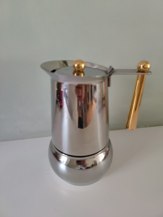 Image 1 of Vintage Postmoderne GB Kitty Oro Guido Bergna Pot Mocha