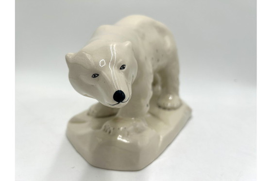 Image 1 of Grande figura di orso polare, Chodzież, Polonia, anni 1950-1960