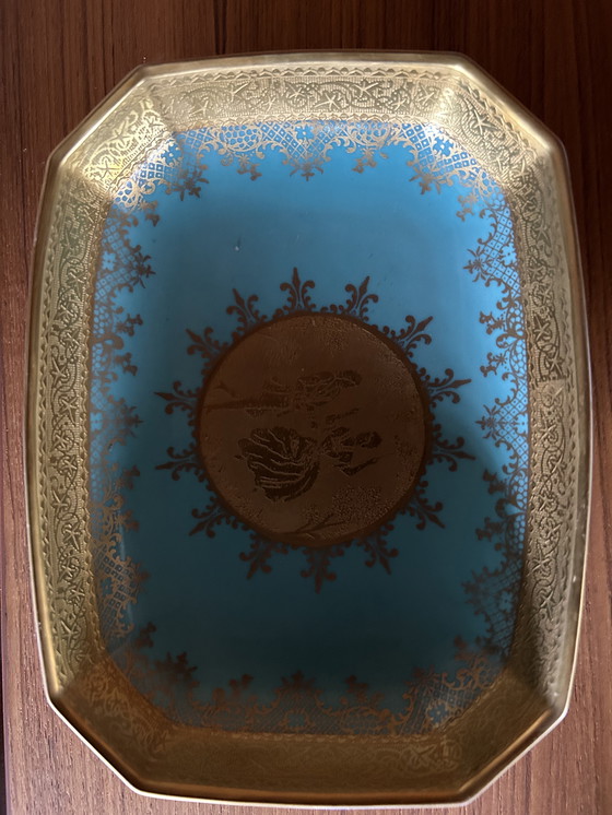 Image 1 of JKW Karlsbad verguld porseleinen set