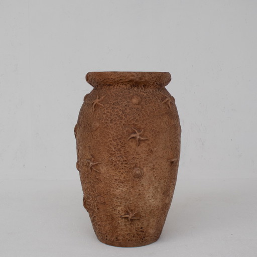 Vase artisanal en terre cuite italienne
