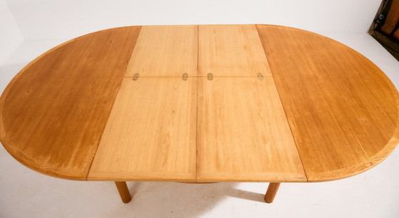 Image 1 of MK10951 Modell 140 Restaurierter Esstisch aus Eichenholz von Børge Mogensen für Karl Andersson & Söner