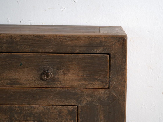 Credenza antica in abete con due cassetti e due ante – Cina, circa 1930 – Credenze con vetrina (photo 30 of 40)
