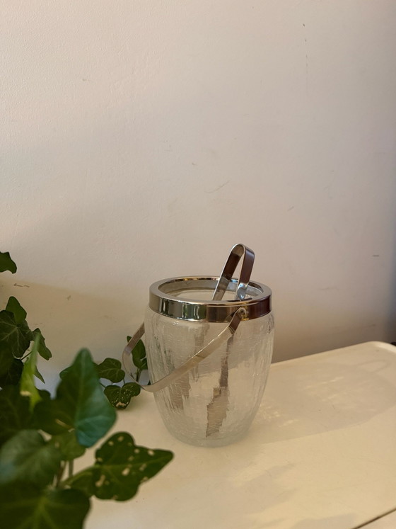 WMF Barware ice bucket with tongs, Table accessories, Glass, Metal, Transparent (photo 2 of 6)