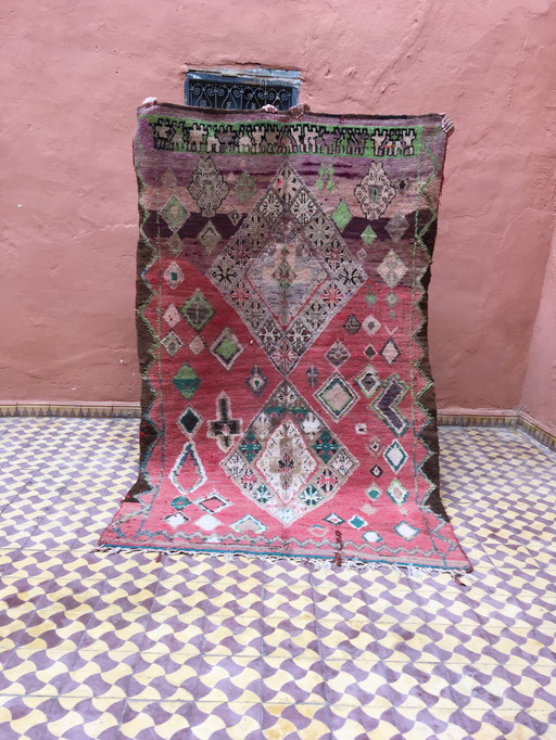 Tapijt Boujaad Vintage 253 X 160 Cm