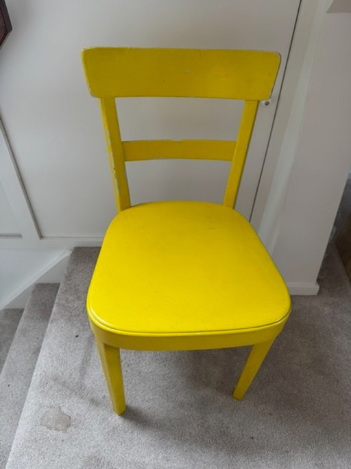 Set van 8 originele vintage Horenglarus stoelen – Zwitsers design – eetkamerstoelen, Wood