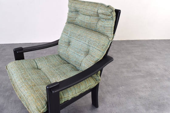 Image 1 of Deense loungestoelen en salontafel uit het midden van de 20e eeuw, jaren 70.