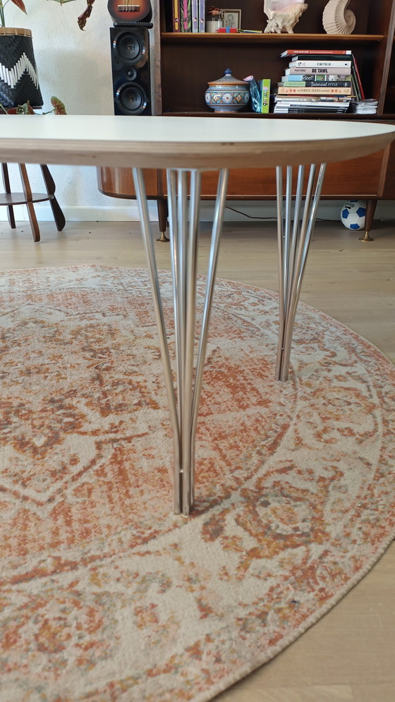 Image 1 of Tavolino da caffè vintage dal design danese di Haslev, fatto a mano