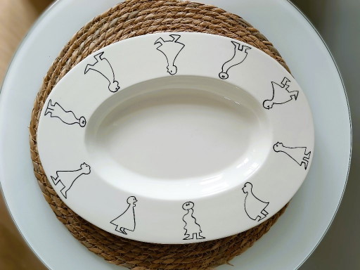 Große Schale aus der 'Vriendjes'-Kollektion - Schoonhoven Keramik - Birgit Stigter