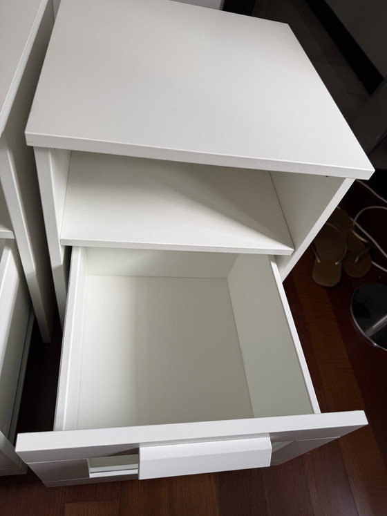 Image 1 of Ikea Brimnes witte nachtkastjes (2x)