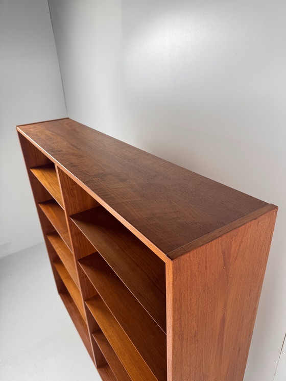 Image 1 of Teak Bookcase by Poul Hundevad – Danish Mid-Century Elegance