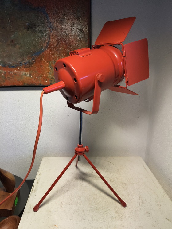Image 1 of Vintage design eighties spotlamp tripod  verstelbare tafellamp