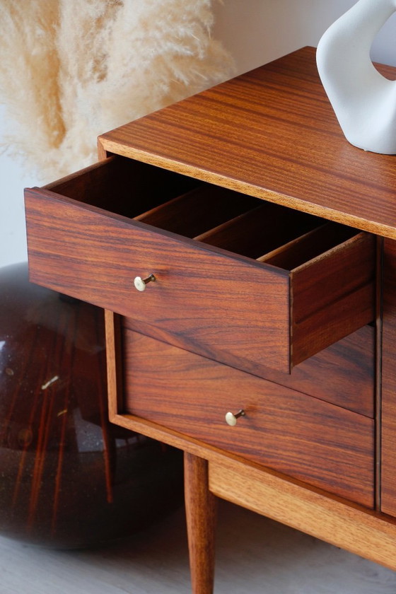 Image 1 of Credenza Uniflex in mogano e palissandro (1960) - Mobili d'epoca