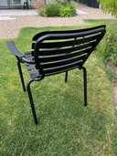 6x chaise de jardin Zuiver Vondel noire