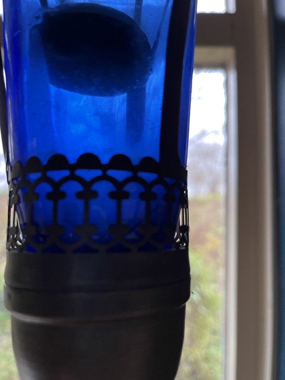 Image 1 of Lanterne turque, porte-bougie chauffe-plat