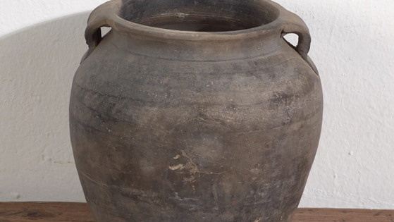 Pequeño jarrón de cerámica antiguo (c.1900) #4 – Jarrones (photo 3 of 40)