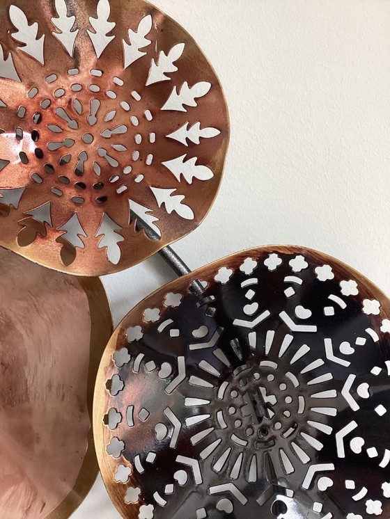 Image 1 of Boltze grande decorazione murale in metallo