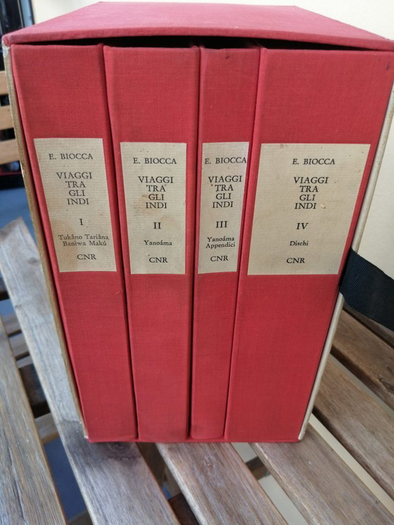 Image 1 of JOURNEY AMONG THE INDIANS. 4VV Ethnography of the Amazon E. Biocca 1965 CNR Edition of 1500 copies