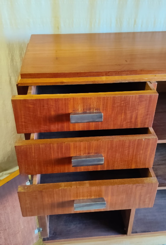 Buffet Art-Déco En Teck - Années 30/40 – Wood (photo 7 of 12)