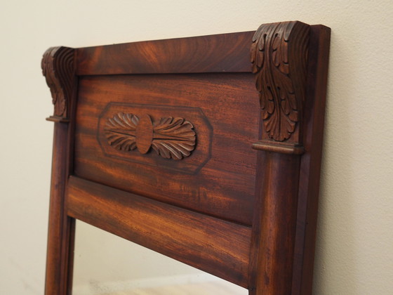 Image 1 of Miroir dans un cadre en bois, design danois, années 1970, production : Danemark