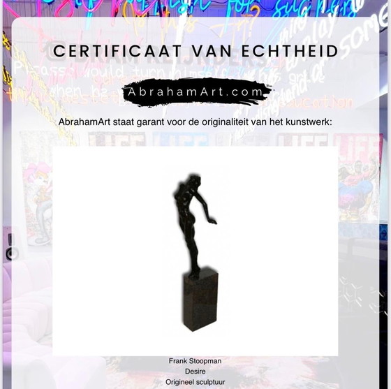 Image 1 of Moderne kunst brons sculptuur