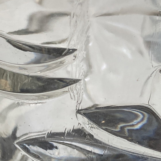 Image 1 of Grand vase en verre vintage 70’S travail italien 