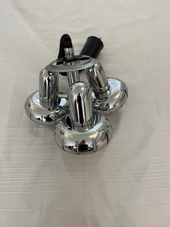 Image 1 of Vintage Space Age pendant lamp from the 1970s.