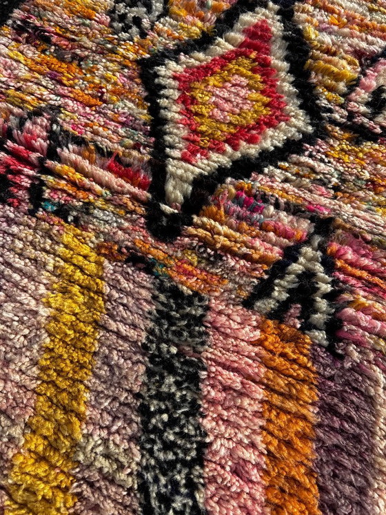 Image 1 of Alfombra bereber marroquí de 80 x 300 cm – Alfombra de pasillo de lana hecha a mano, larga y estrecha