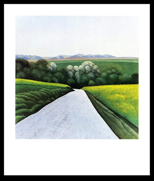 Taubert, Gerhard - Landscape - Color offset lithograph