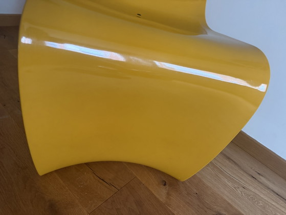 Fauteuil SIGN inspiré/outdoor par Piergiorgio Cazzaniga pour MDF Italia – Jaune laqué – Chaises & fauteuils (photo 7 of 12)