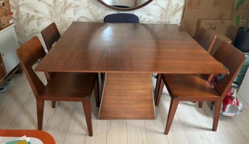 Roche Bobois dining table and 4 chairs set – Elegant design