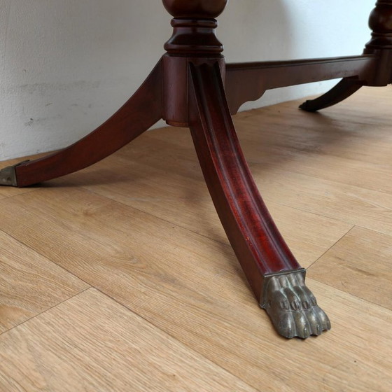 Image 1 of table basse ovale vintage en bois de palissandre