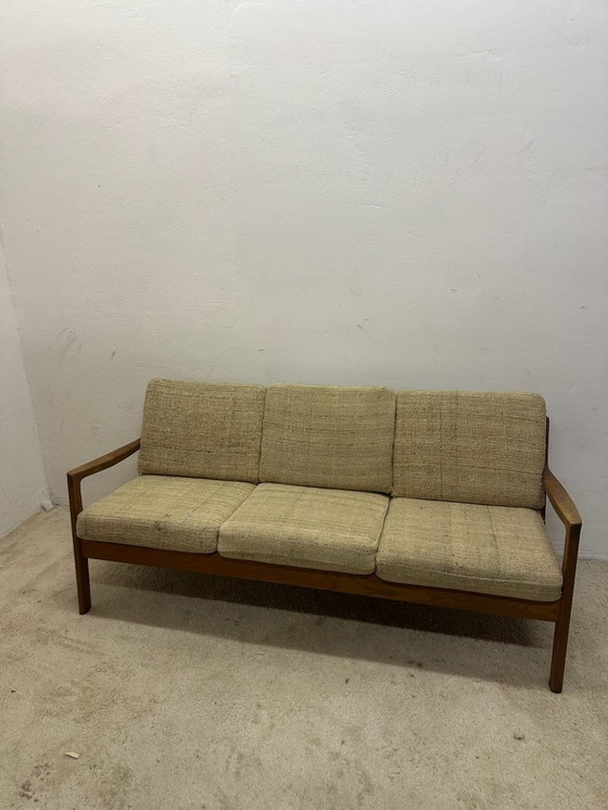 Image 1 of Cado Ole Wanscher Canapé 3 places Sénateur