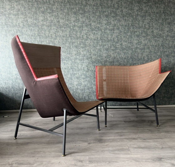 Image 1 of Set of Moroso Paper Planes armchairs design by Doshi & Levien