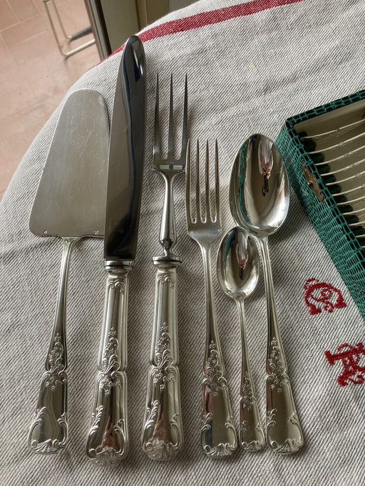 40-delige verzilverde bestekset