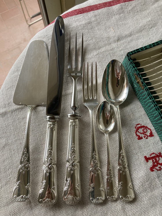 Image 1 of 40-delige verzilverde bestekset
