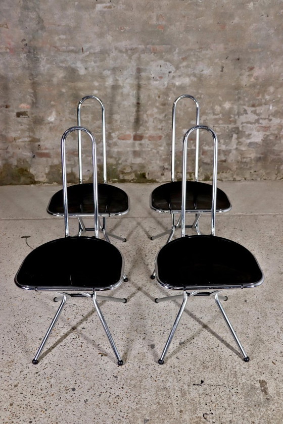 Image 1 of 4x Sedia pieghevole IKEA Isak - Niels Gammelgaard