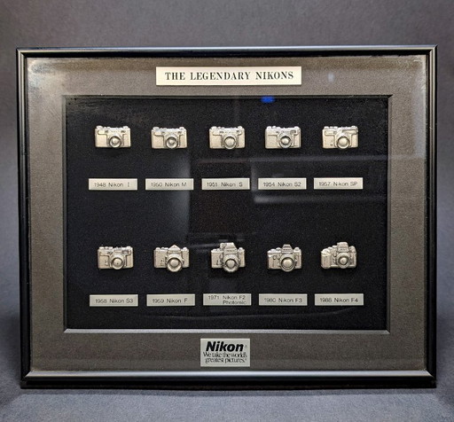 Vintage Nikon verzamelobjectenlijst – De legendarische Nikon camera-evolutieplaat