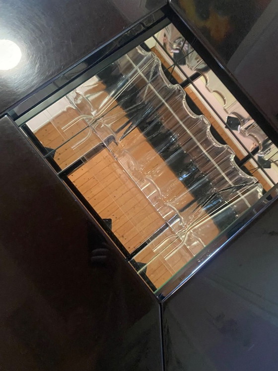 Image 1 of Mesa de centro/barra de cócteles de diseño de Paul Michel, Francia, década de 1970.