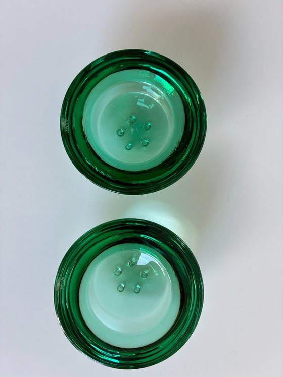 Iittala Ballo Verde Claro, Juego de Dos – Portavelas, Glass (photo 4 of 5)