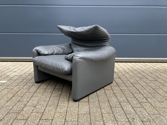 Image 1 of Cassina Maralunga 1 posto originale Grigio antracite Ottime condizioni!